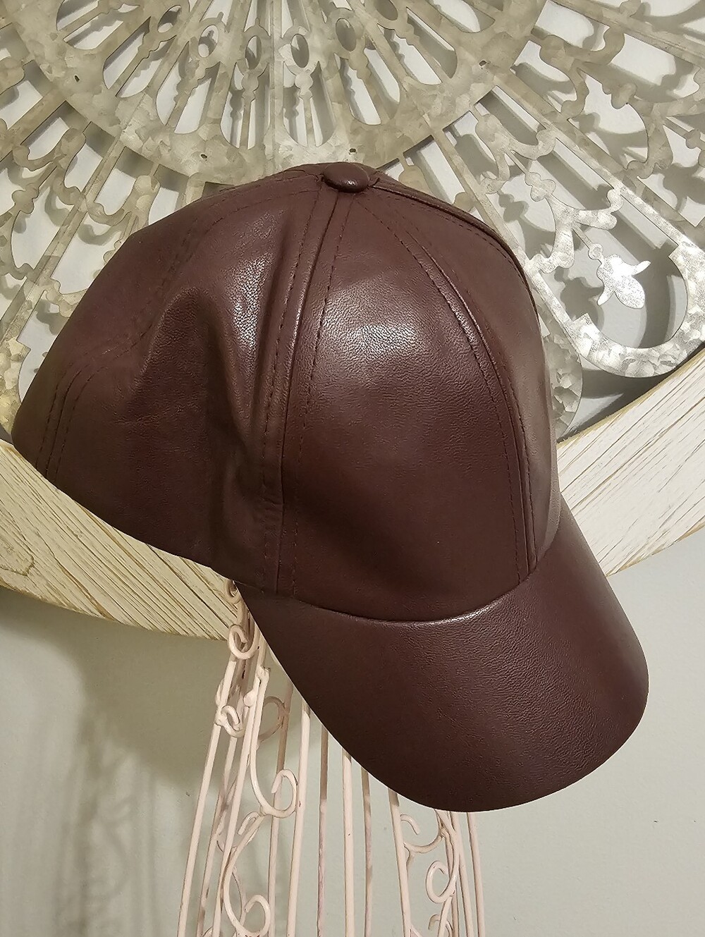 H&M Leather Ball Cap